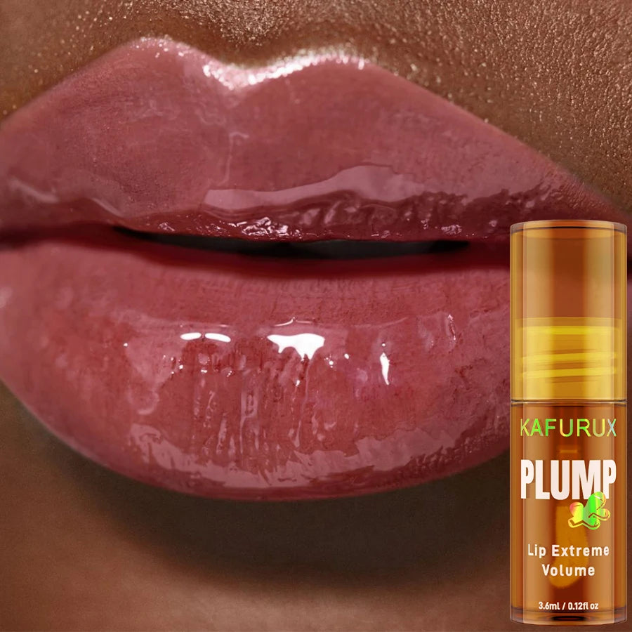 Ginger Lip Balm Turmeric Plumper Oil Radiant Fuller Lips Smoother