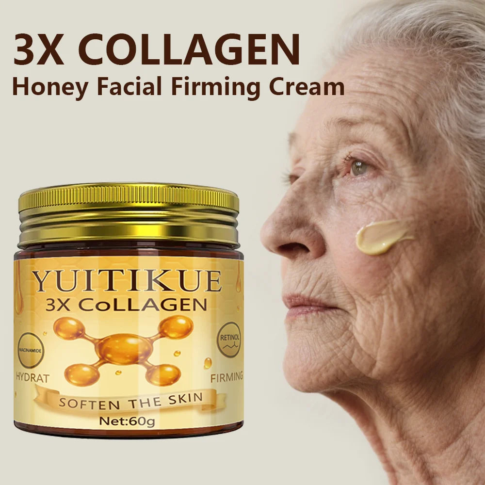 YUITIKUE Collagen Lifting Face Cream – Anti-Wrinkle & Brightening Collagen Face Cream Zpaxo