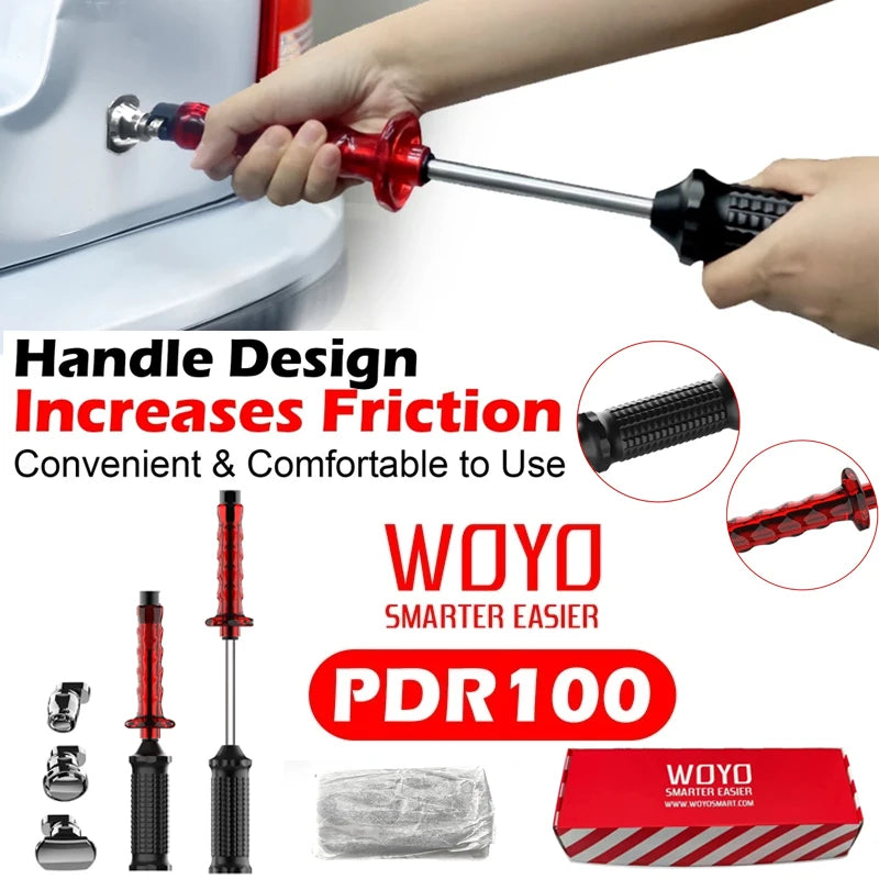 WOYO PDR100 Slide Hammer Dent Puller Kit – Paintless Dent Repair