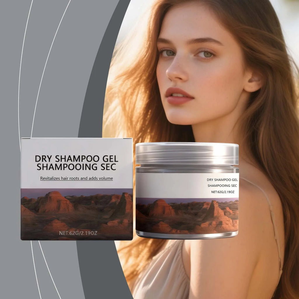 Coconut Oil Dry Shampoo Gel – Add Volume & Refresh Hair 62g Dry Shampoo Gel Zpaxo