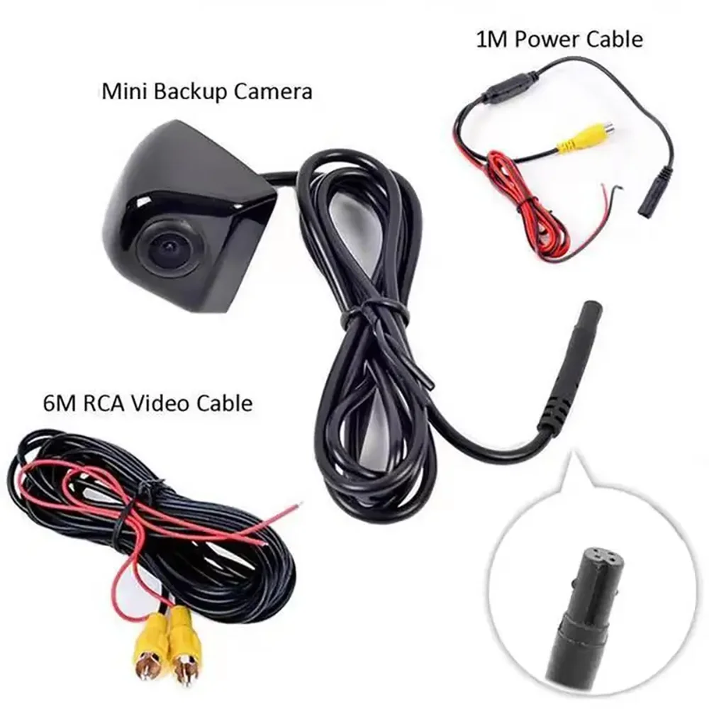 170 Degree 1080P AHD CVBS Car Rear View Camera Night Vision Reversing
