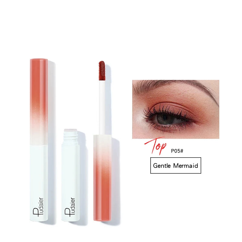 Matte Liquid Eyeshadow Waterproof Long Lasting Easy Eye Contour Blush