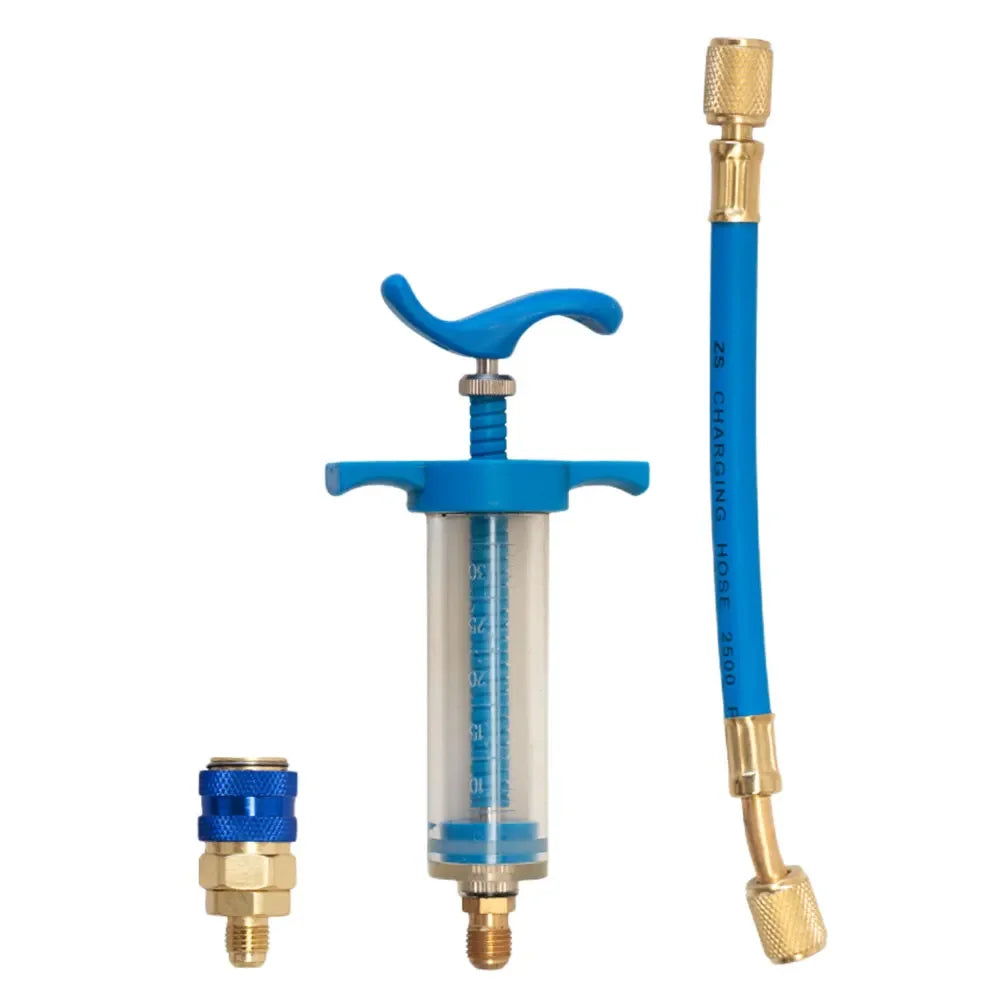 Auto Oil Dye Injector Car Injection Tool 1 4 SAE Refrigerant Fluid