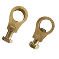 Positive Negative Poles Brass Screw Terminal Blocks Copper Material Top Fast Car Battery Terminal Connectors Safe Operation Zpaxo Pure Copper