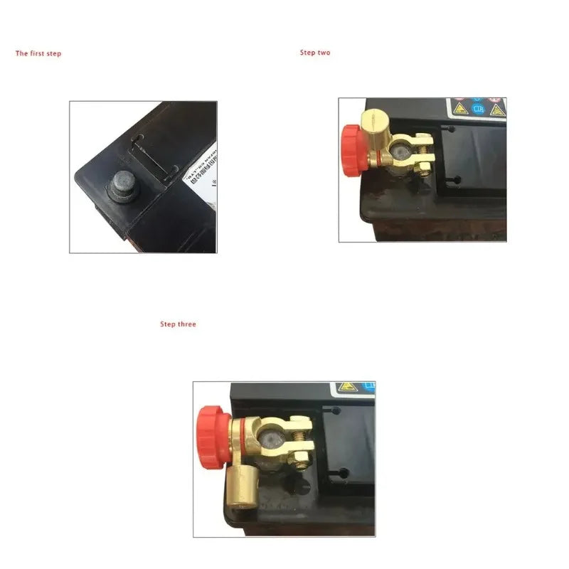 Car Battery Disconnect Switch – 6V 12V 24V Terminal Isolator Battery Disconnect Switch Zpaxo