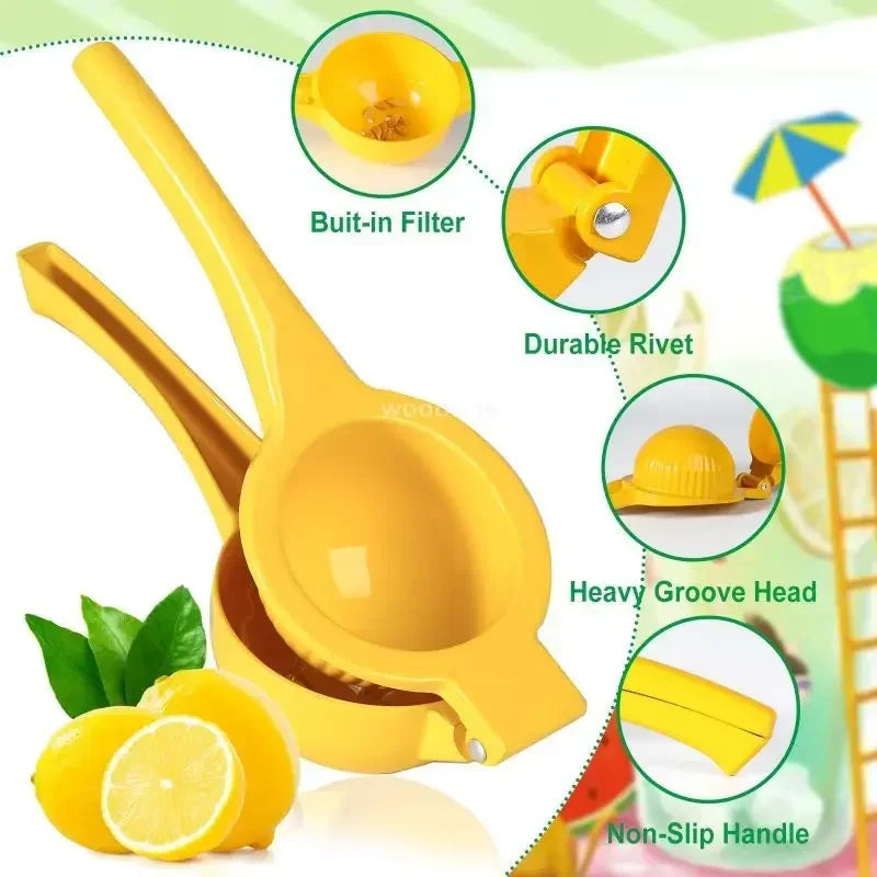 Manual Lemons Press Lemon Squeezer Kitchen Tool for Citrus Lemon Can Be Washed with Dishwasher Manual Juicer Lemon Lime Juicer Zpaxo