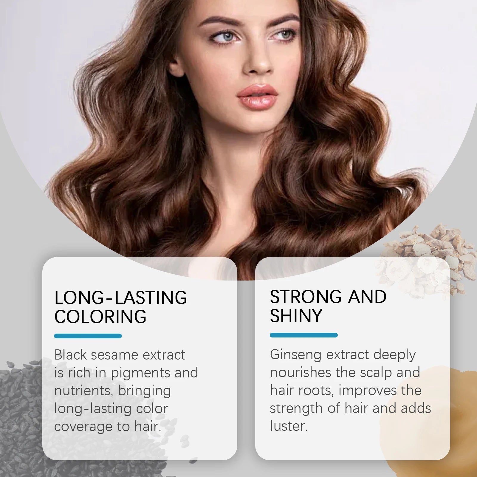 Hair Coloring Shampoo: Gentle & Non-Irritating, Scalp-Friendly, DIY-Ready, Long-Lasting Color & Easy to Apply Zpaxo