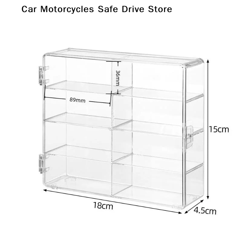 Acrylic Car Display Box 1 64 Kids Toys Model Toy 8 Grid Cabinet Rack