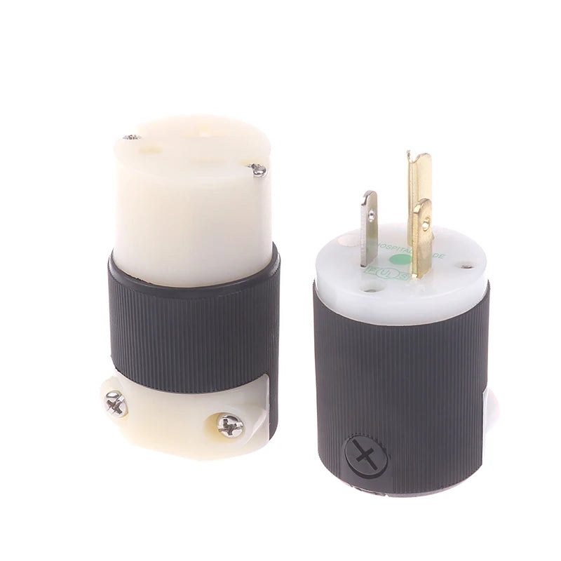 Hubbell HBL5266C Audio Copper US Plug NEMA 5-15P 15R American