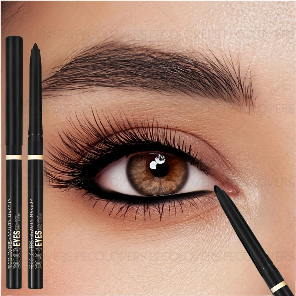 Long-lasting Gel Black Eyeliner Pencil Waterproof Matte Eye Makeup Zpaxo