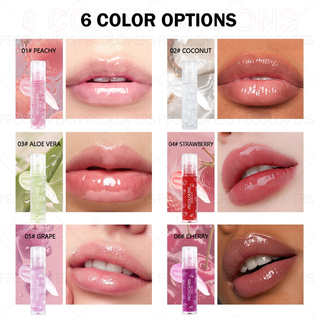 1PC Long-lasting Ball Lip Oil, High-gloss Finish, Moisturizing, Full Lips, Rich In Colors, Various Selection, Lip Makeup Zpaxo
