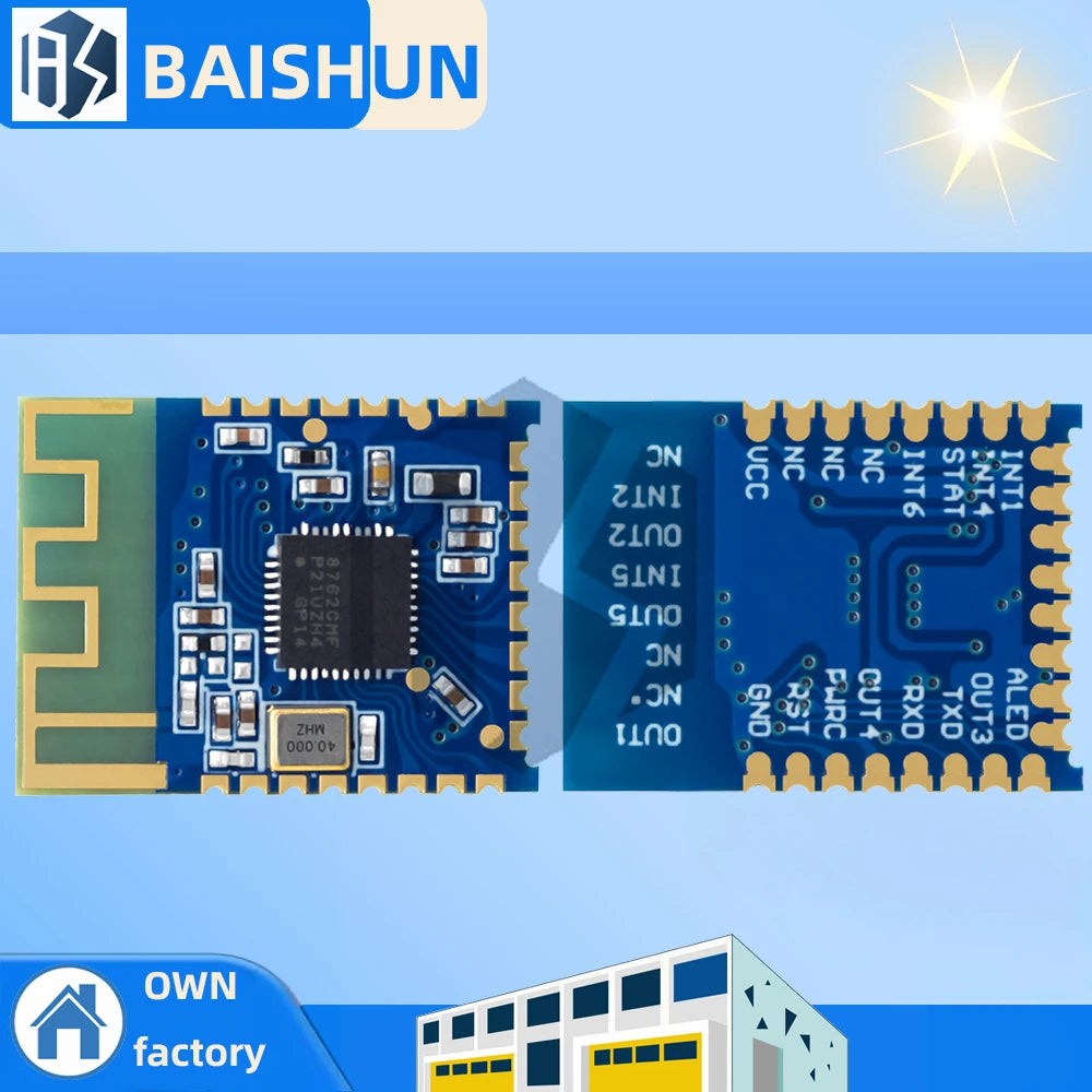 JDY-25M JDY-25m BLE Bluetooth Module JDY 25 JDY25 MESH Zigbee Bluetooth 5.0 Master-slave Transparent Transmission 80M Distance Zpaxo Default Title