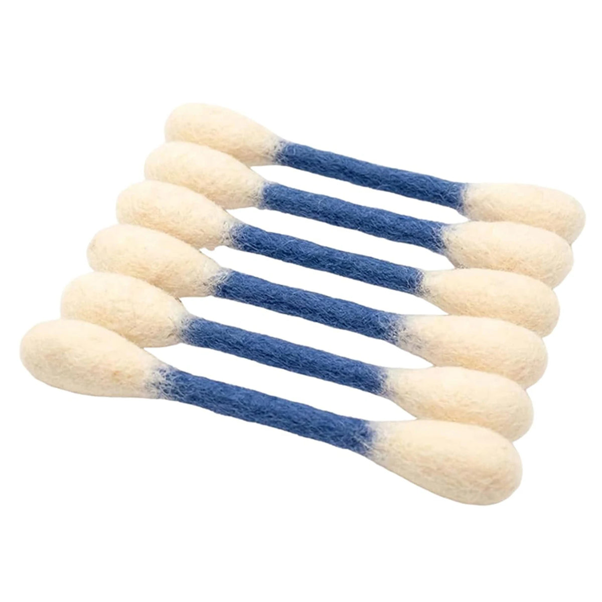 Creative Felt Cotton Swabs Cat Toys Soft Lightweight Giant Toy Zpaxo Aqua Blue