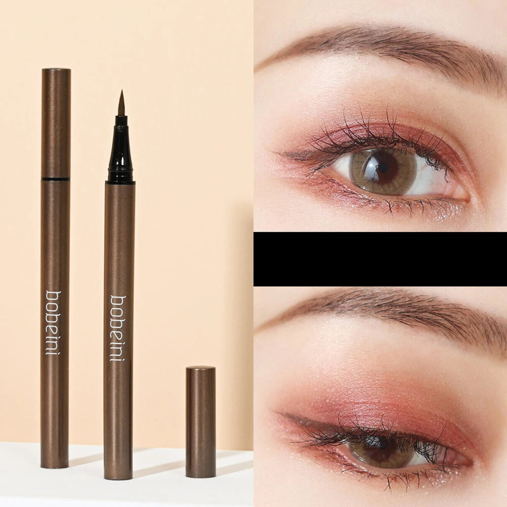 Bear Liquid Eyeliner Gel Pen Waterproof Non-smudging Novice Beginner Zpaxo