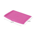 Large Kitchen Dish Drying Rack & Drain Tray – BPA-Free, 4 Colors Dish Drying Rack Zpaxo RD