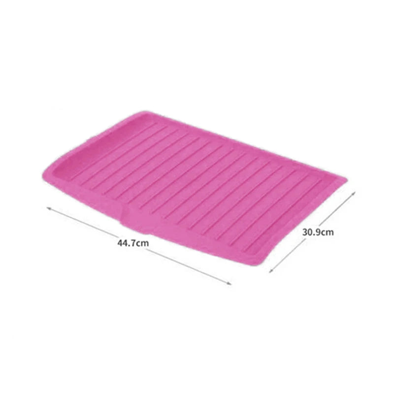Large Kitchen Dish Drying Rack & Drain Tray – BPA-Free, 4 Colors Dish Drying Rack Zpaxo RD