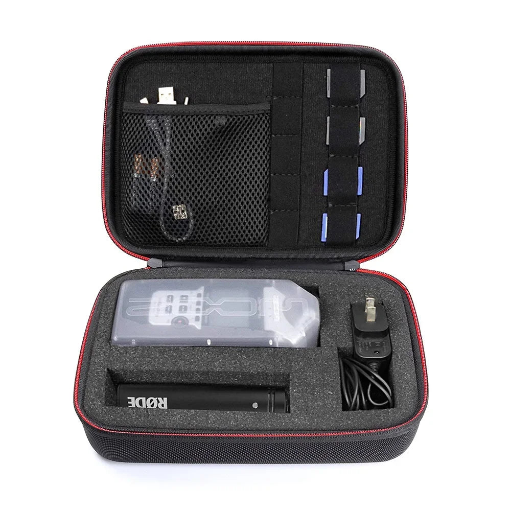 Professional Portable Recorder Case DIY Foam Inlay ZOOM H1 H2N H5 H4N Zpaxo black