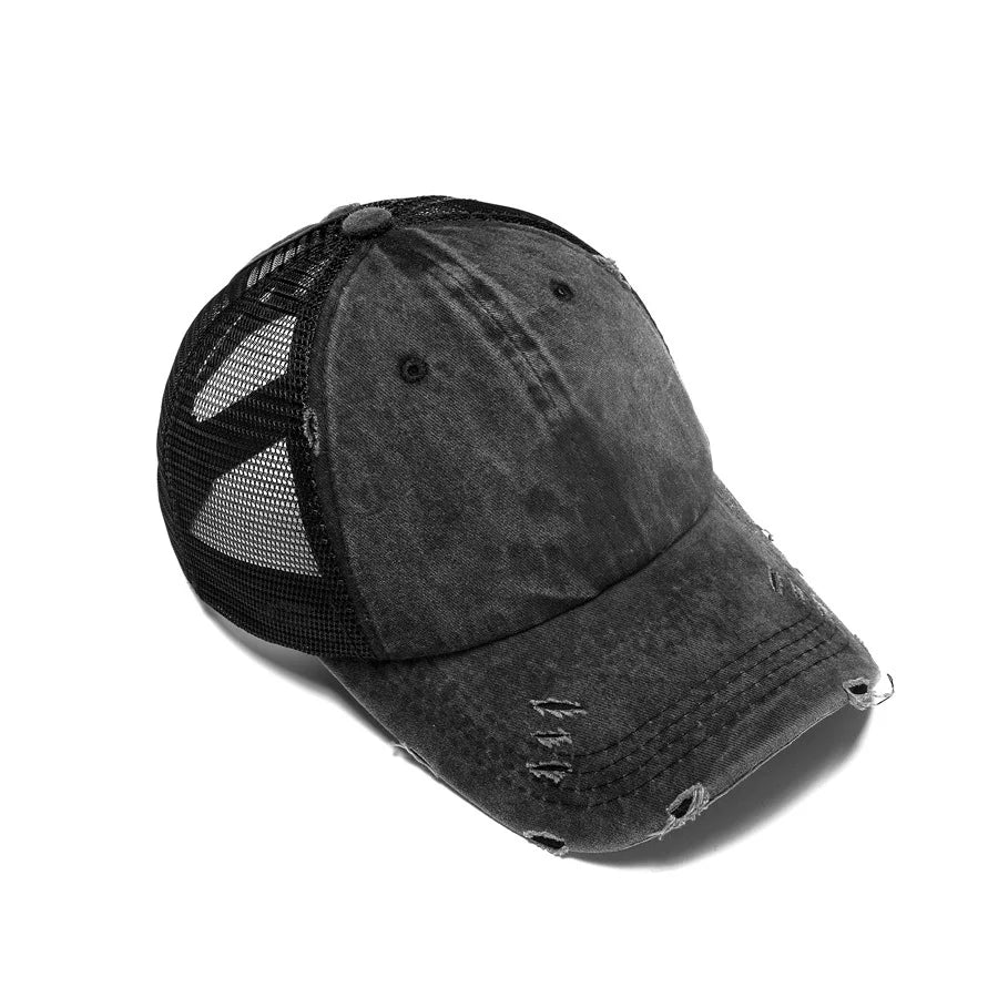 Ponytail Baseball Cap – Breathable Quick-Dry Sun Hat