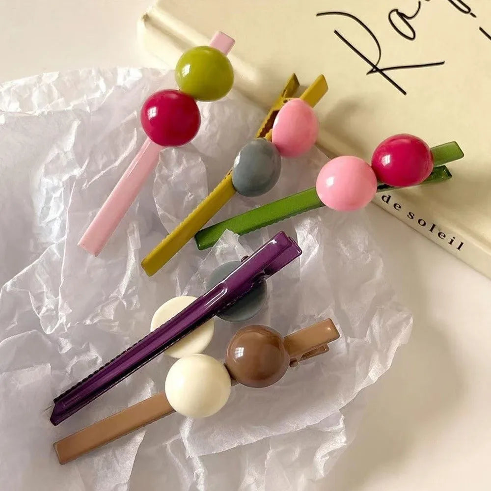 Gifts Candy Hairpin Sweet Minimalist Hair Clips Side Clip Women Zpaxo