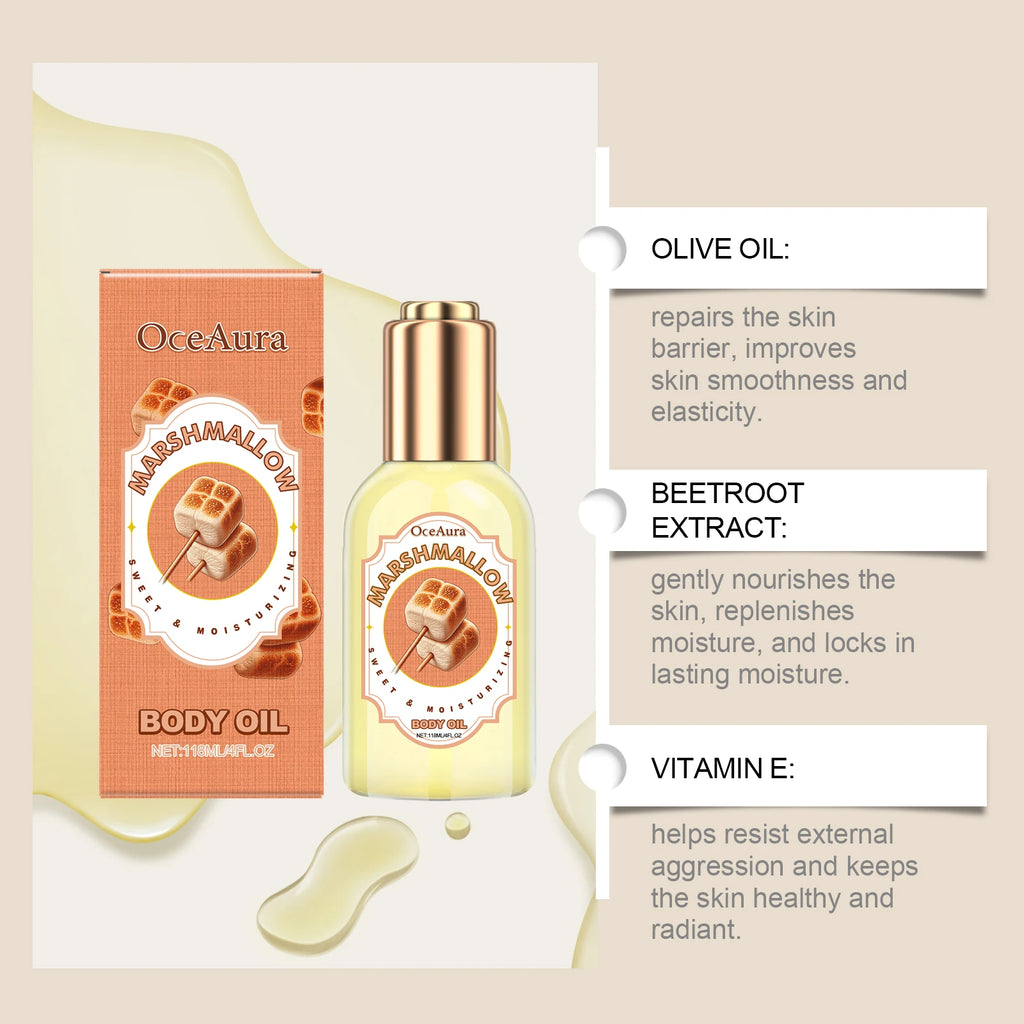 OceAura Strawberry Body Massage Oil – Moisturizing & Relaxing Body Massage Oil Zpaxo