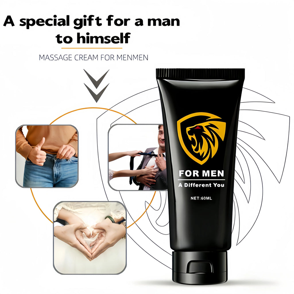 Men's Massage Cream for Intimate Experience Interactive Relaxation Fast Absorption Non-Greasy Promotes Bonding And Comfort Zpaxo