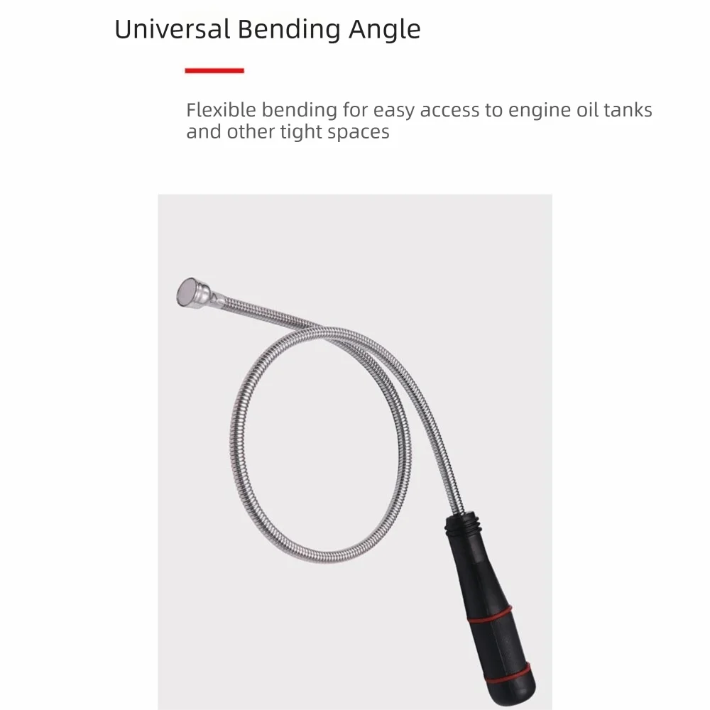Powerful Magnetic Pickup Tool Foldable Large Head Small Flexible Zpaxo