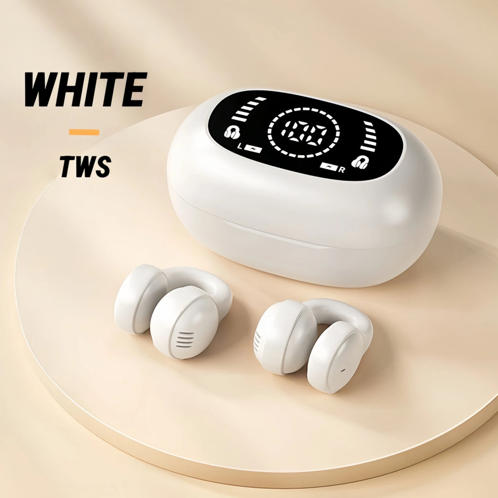 Wireless Open Ear Clip Earphones Bluetooth Music Sports Fashion Touch