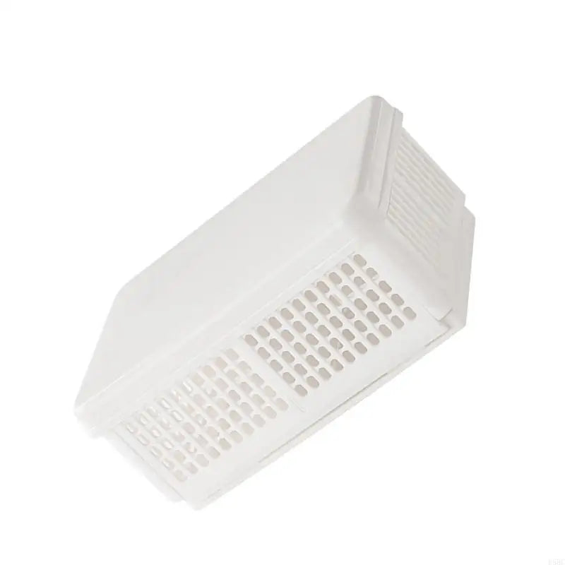 Stackable Storage Container Ventilated Lid for Freshing Easy Fold Outdoor Activities Sturdy Kitchen Organizers Zpaxo