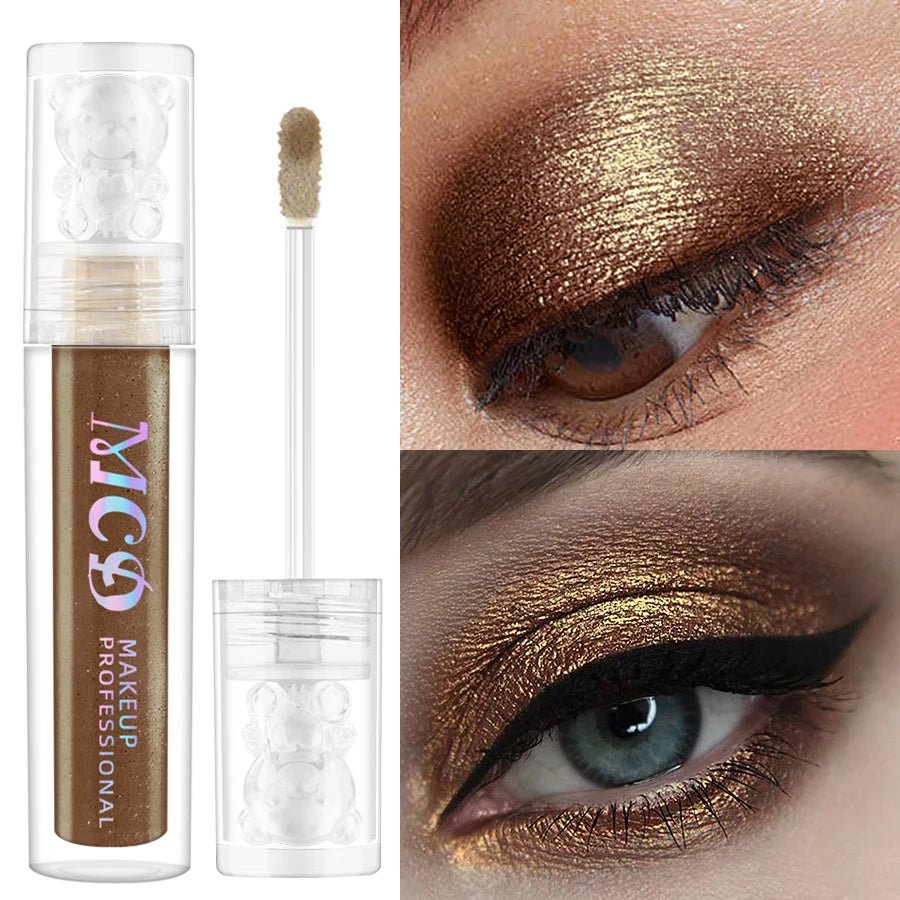 Pearlescent Eyeshadow Pencil Stick Brown Eye Shadow Pen Makeup