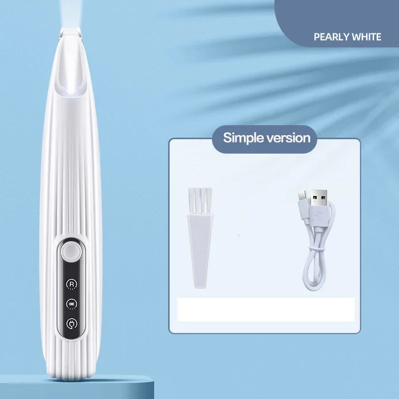 Dog Paw Trimmer LED Light Fully Waterproof Pet Hair Display Clippers