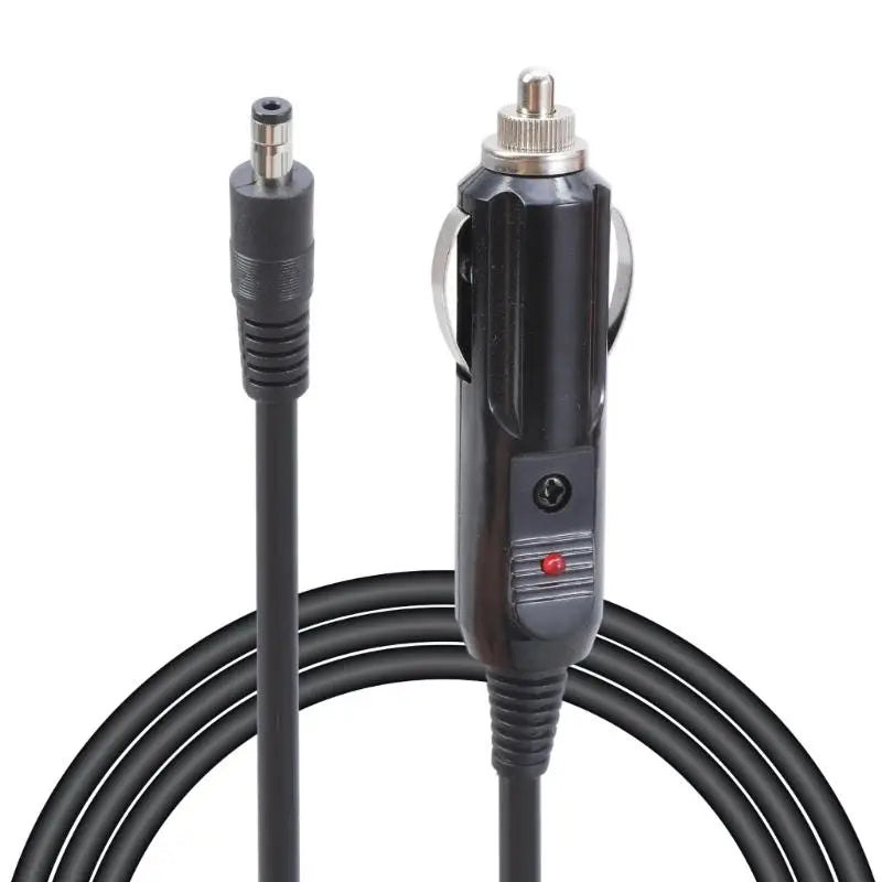 652F Vehicle Power Supply Cord DC5 5x2 DC5521 Connector Adapter 12V Zpaxo 1.5m CN