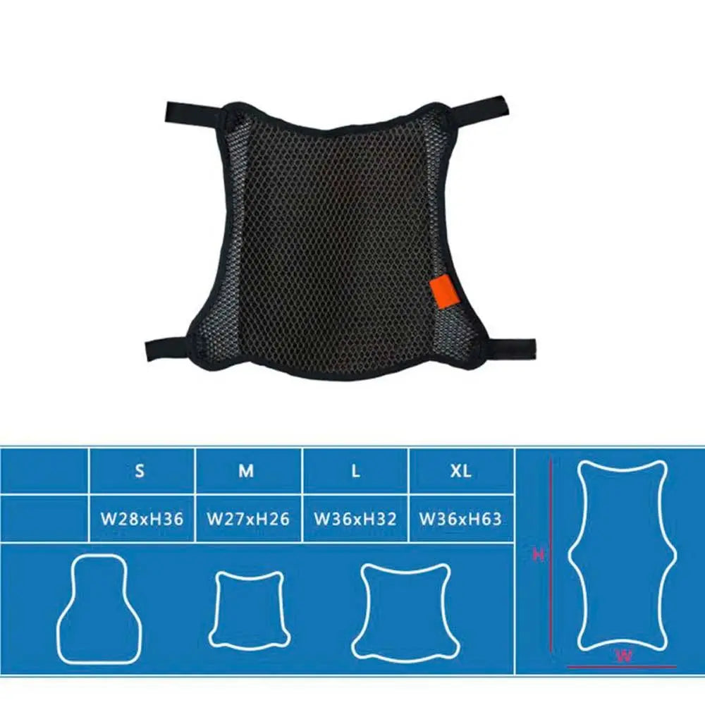 Seat Protection Breathable Saddle Cover Motorcycle Cushion Mounting Zpaxo