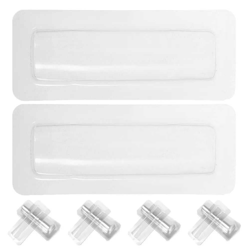 Clear Plastic Lipstick Pouches Money Cash Card Holder Transparent