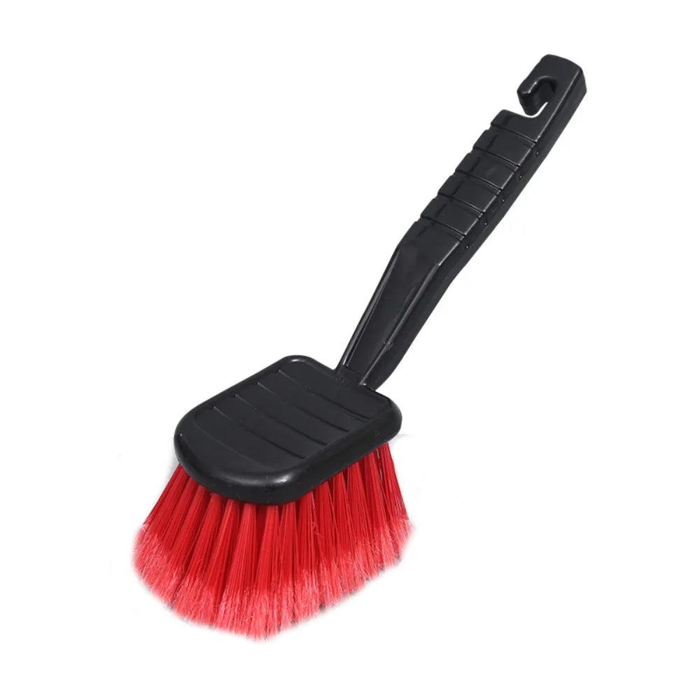 High-quality PPT Bristles Car Wash Brush Ergonomic Design Effective Zpaxo Red