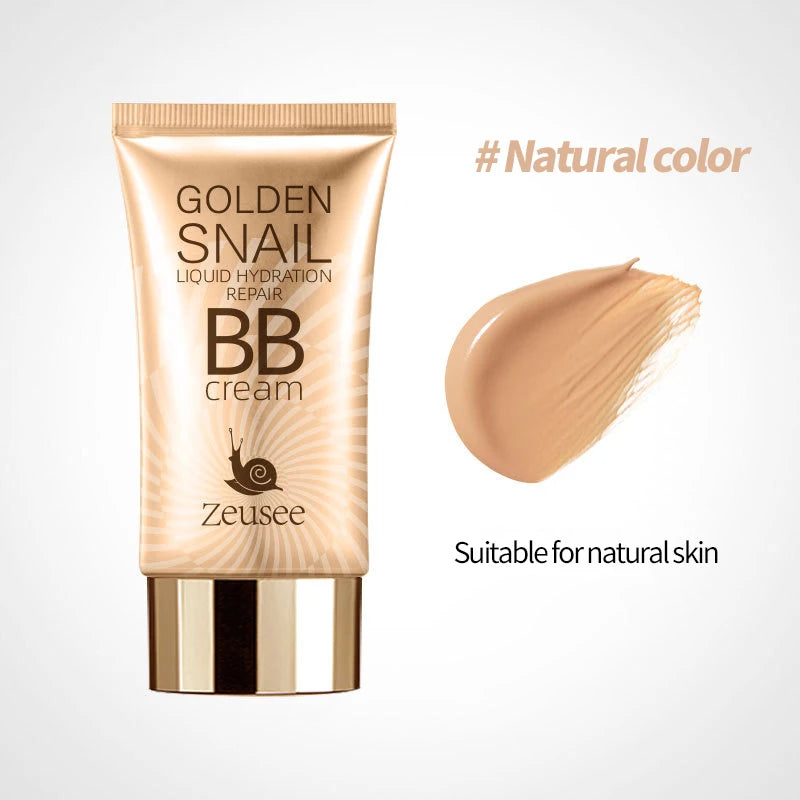 BB Cream Liquid Foundation Full Coverage Makeup Base Natural Zpaxo 02Natural color