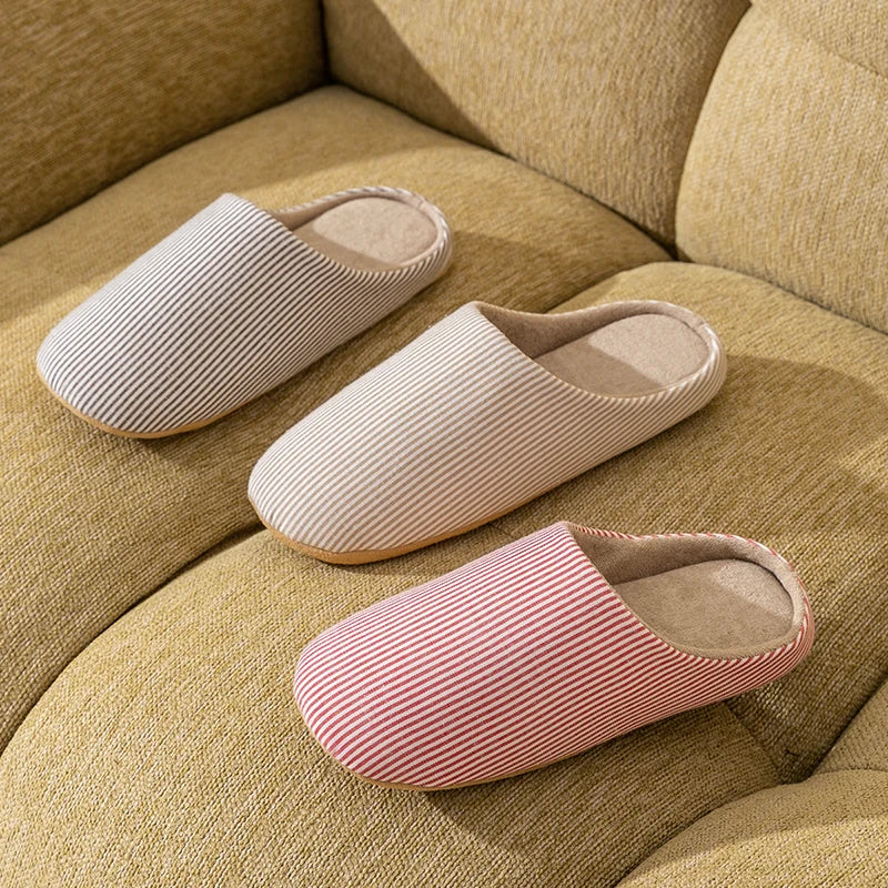 Minimalist Solid Women's Slippers Home Lightweight Soft Sole Indoor Zpaxo