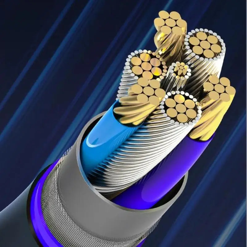 652F External Drive Data Cable Textile USB 3 1 10Gbps 60W Extension Zpaxo