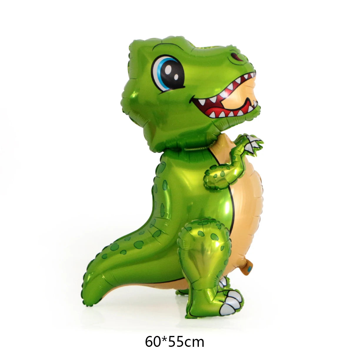 4D Giant Walking Dinosaur Foil Balloons Jungle Animal Childrens Zpaxo Coffee As shown