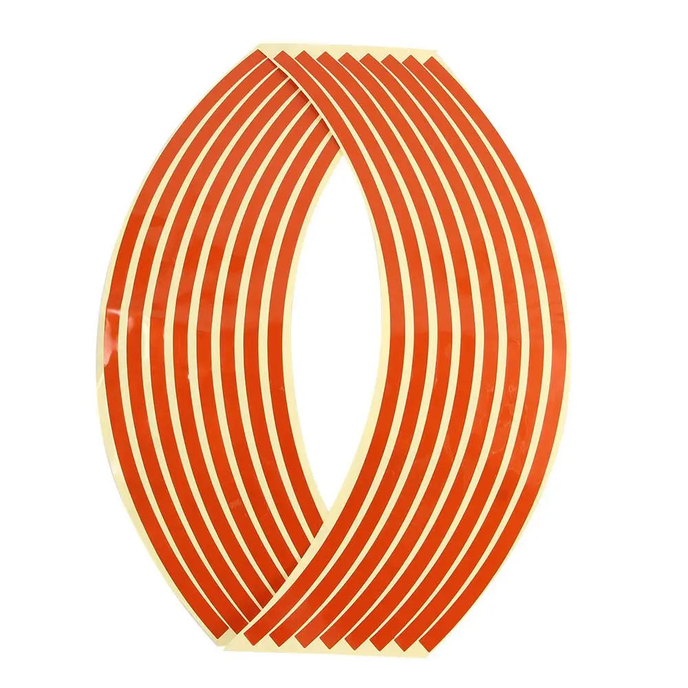 Stickers Reflective Stripes Motorcycle Stickers Wheel Rim Tape Motorcycles Wheel Sticker Rim Stripe Tape Reflective Sticker Zpaxo
