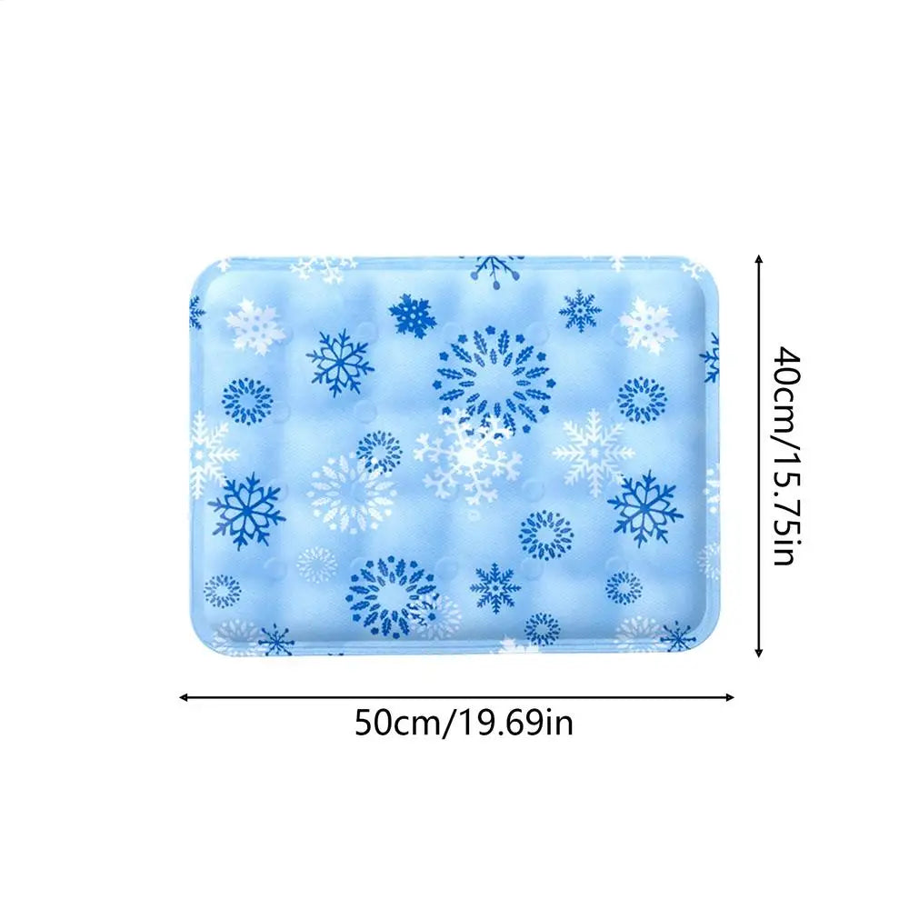 Pet Cooling Mat for Dogs & Cats – Washable Foldable Summer Pad Pet Cooling Mat Zpaxo A