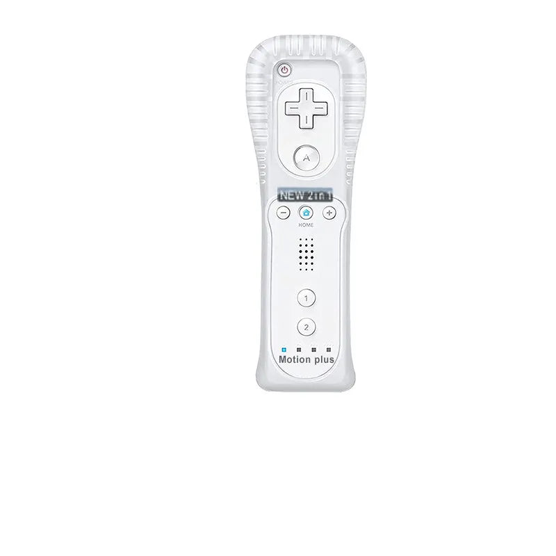 1 Pair Nunchuck Controller Motion Remote Wii Gamepad Nintendo Games Zpaxo 2 in1 straight handl 2