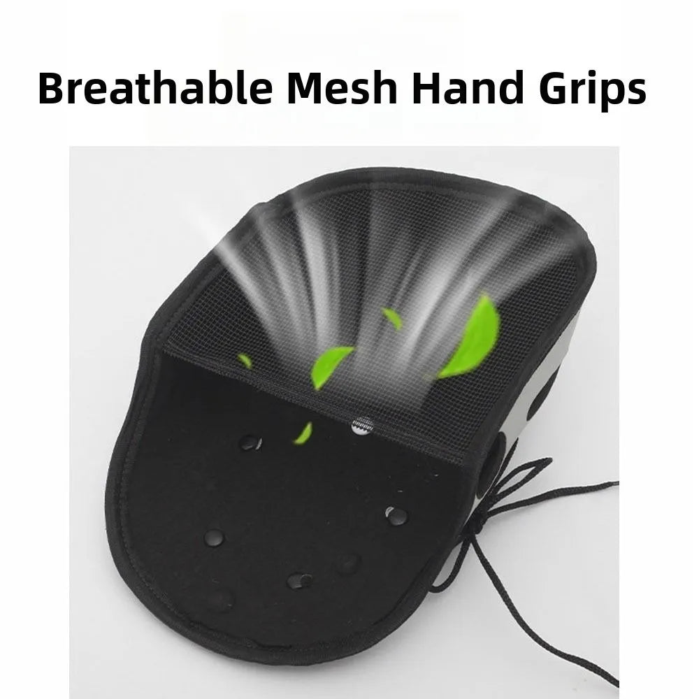 3D Stickers Motorcycle Sunscreen Gloves Anti UV Breathable Mesh Motorcycle Sun Protection Gloves Hard Shell Waterproof Zpaxo