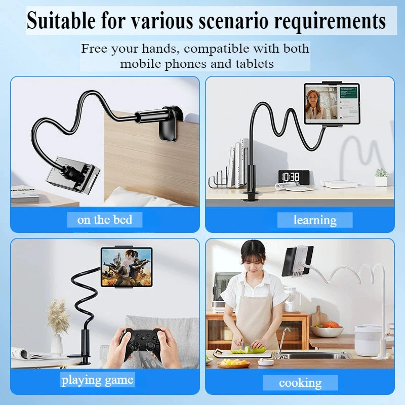 High-quality Mobile Phone Stand Lazy Bedside Ipad Tablet Holder Desktop Cantilever Support Bracket Live Streaming Accessories Zpaxo