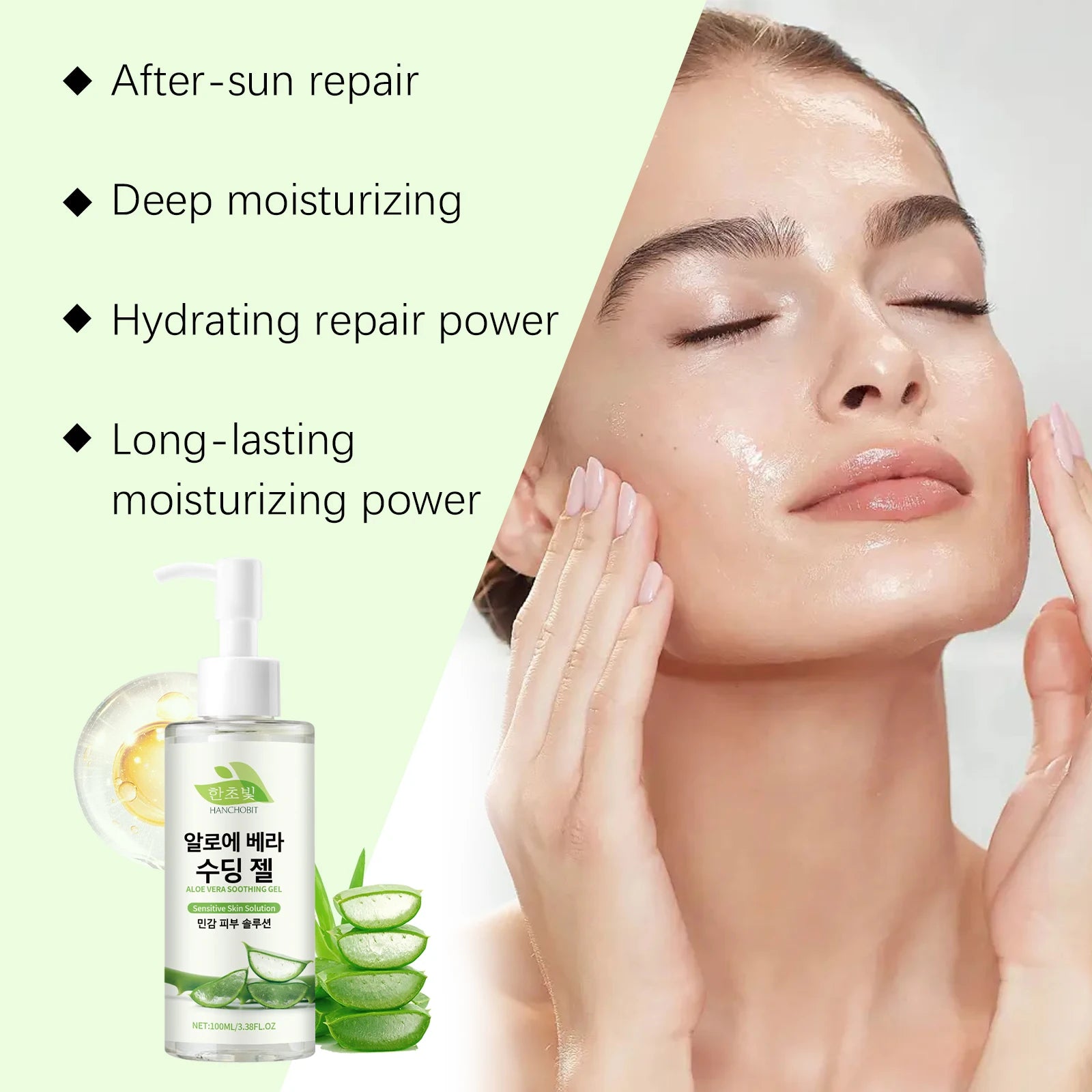 Aloe Vera Soothing Gel – Post-Sun Hydration & Moisturizing Care Aloe Soothing Gel Zpaxo