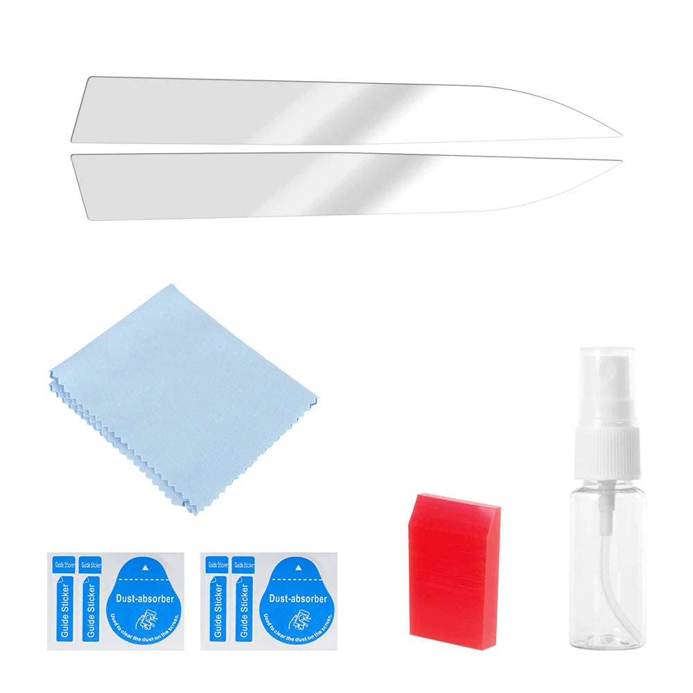 TPU Headlight Fog Rear Tail Lights Tesla Model Y 2019-2023 Lamp Zpaxo Clear For Foglight