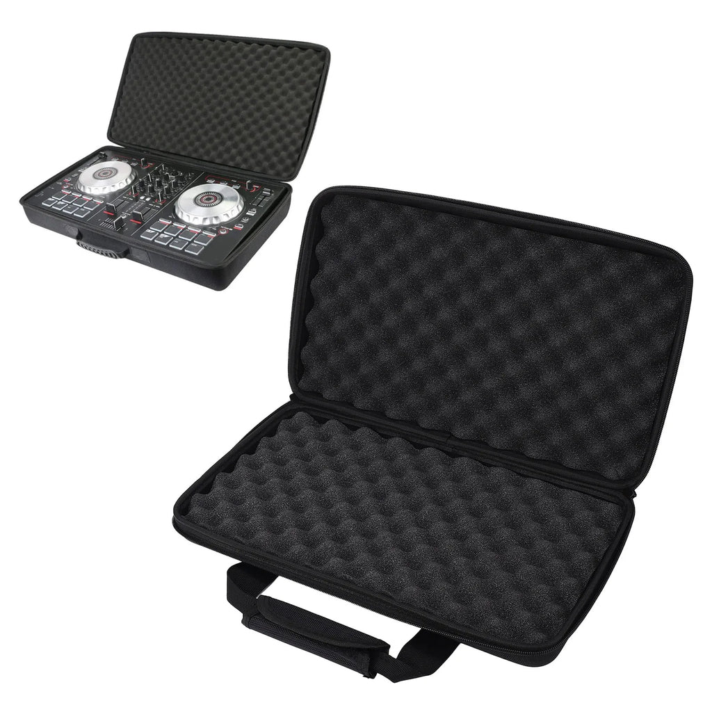 DJ Controller Case Storage Bag Portable Carrying Double Channel