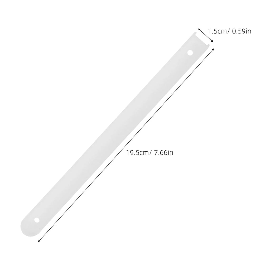 3 Sets Plastic Drawer Rails Side Mount Slide Guides Strong Load Bearing Replacement for Cabinet Drawers Dresser Drawers Zpaxo