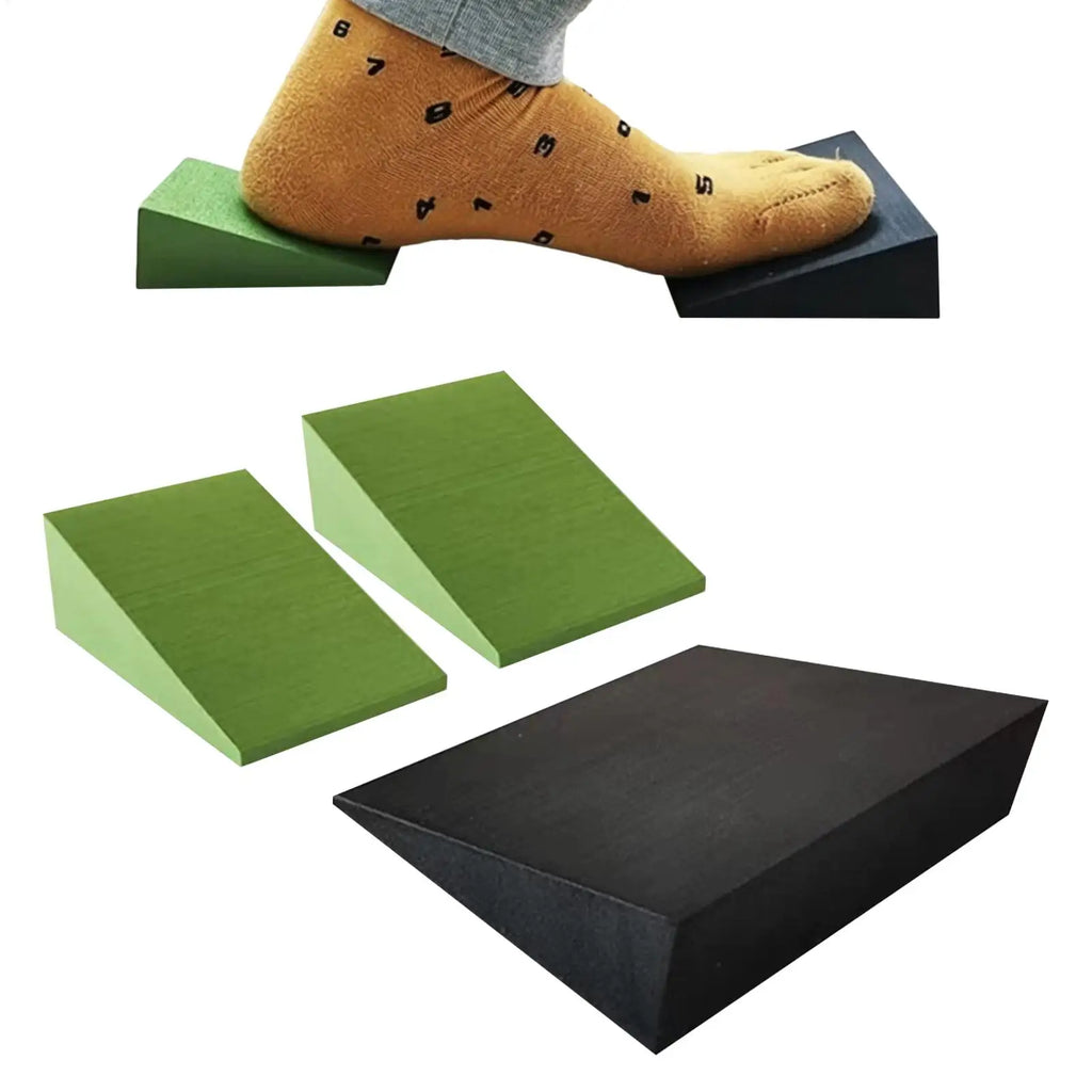 3Pcs Yoga Wedge Blocks EVA Foam Yoga Wedge Stretch Slant Boards Exercise Yoga Block Pilates Wedge Squats Fitness Accessories Zpaxo
