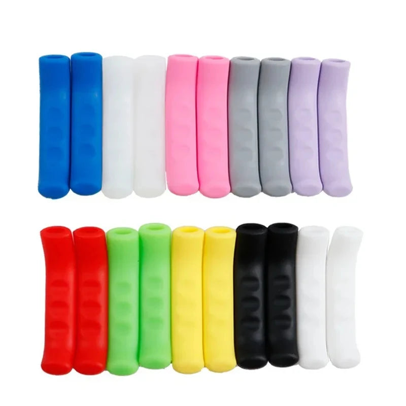 Bike Brake Lever Covers – Anti-Slip Silicone Gel Sleeve Pair
