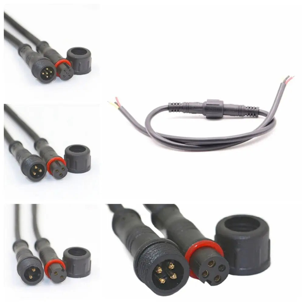 Led Waterproof Cable Connector Strips Light Wire Plug Docking Line Zpaxo